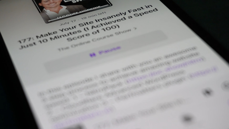 Mobile speed test view shows how multiple widgets overload slower CPUs and delay page response