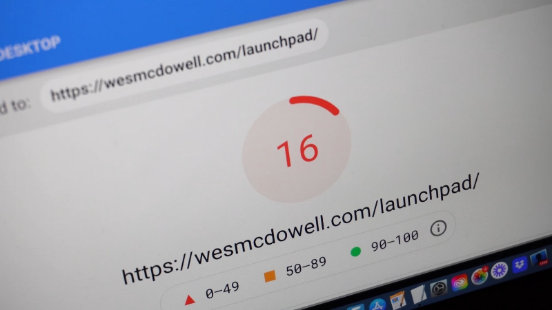 Blog website gets slow after adding widgets as a speed test score shows heavy load and poor performance